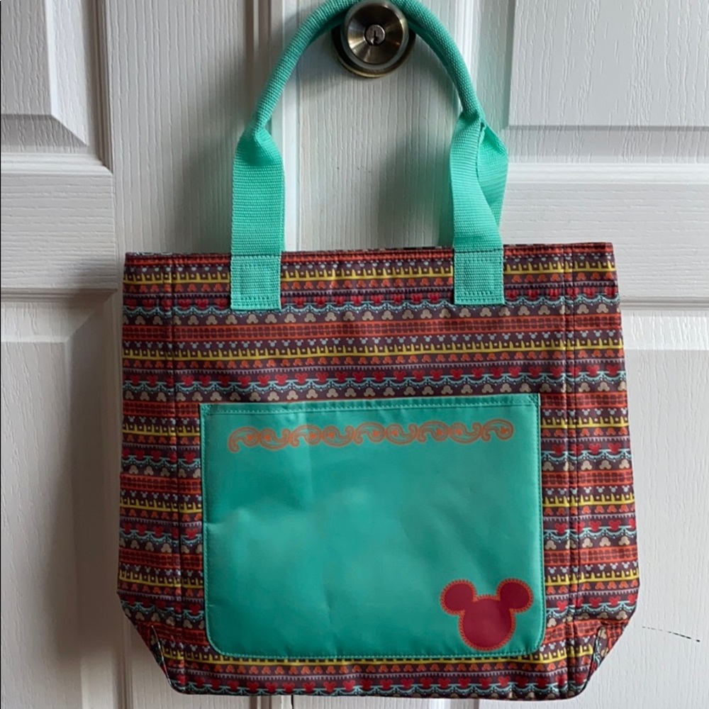 NWOT Disney Hidden Mickey Icon Multicolor Tote